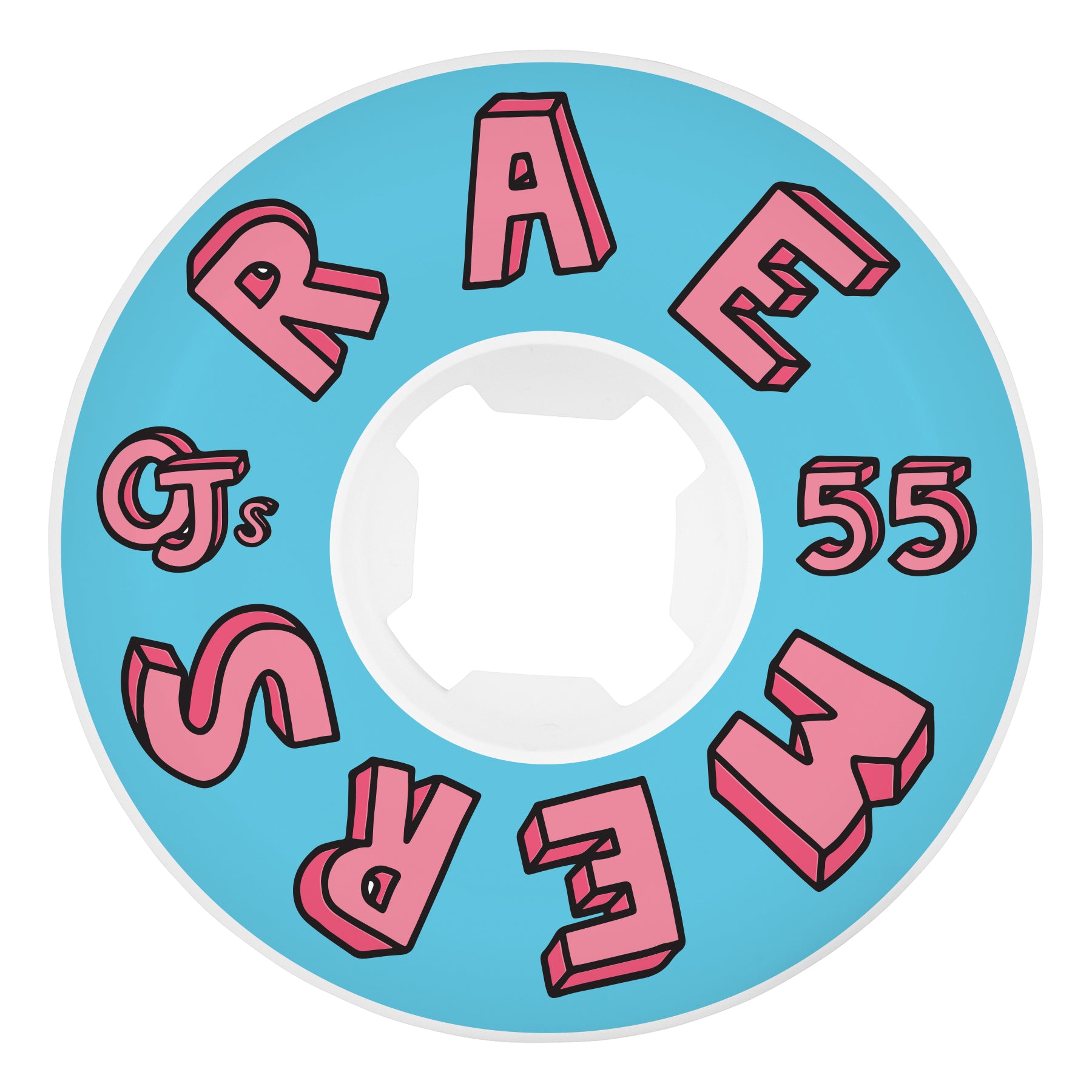 OJ Raemers Foundation Pro White Skate Wheels - M I L O S P O R T