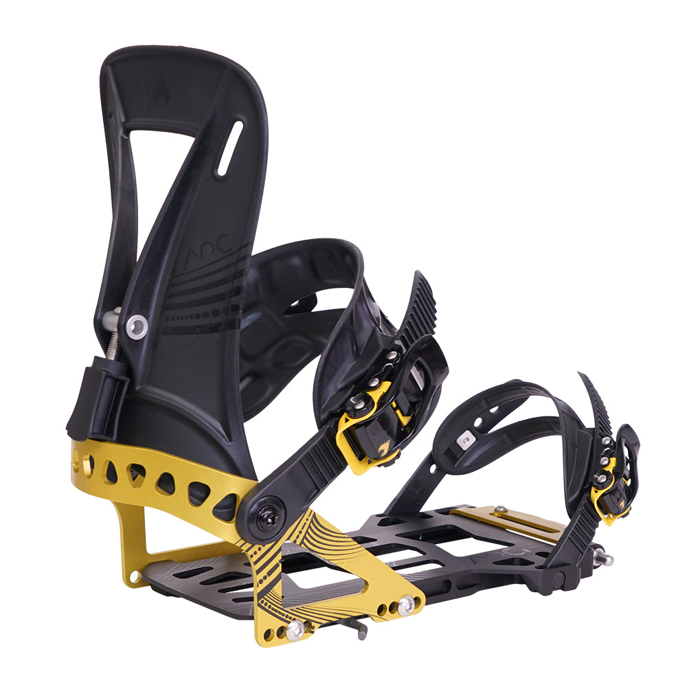 Spark R&D Arc ST Splitboard Bindings in Gold - M I L O S P O R T
