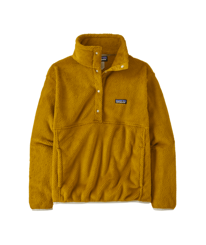 Patagonia Womens Re Tool Half Snap Fleece Pullover 2024 in Cosmic Gold - M I L O S P O R T