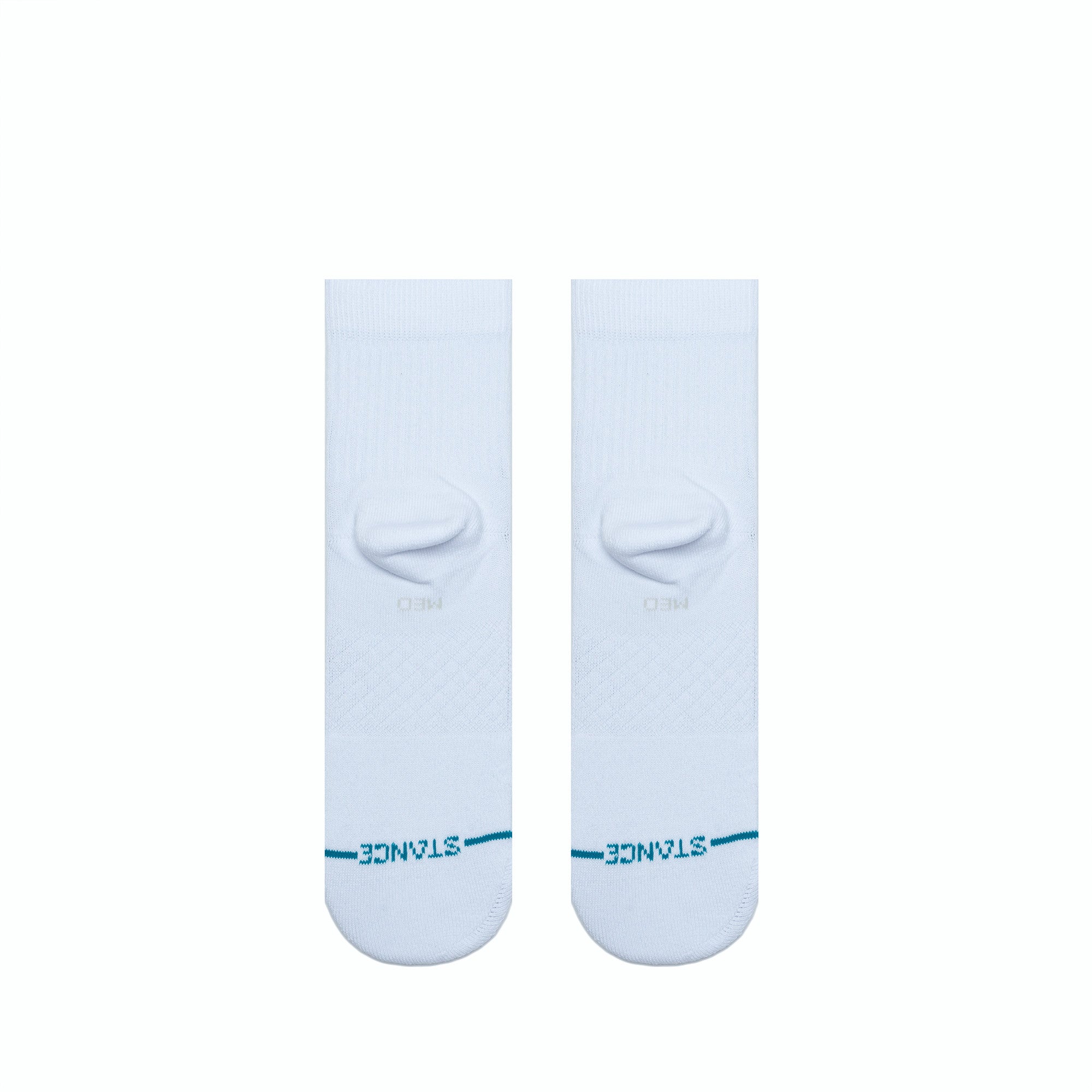 Stance Icon Quarter Socks in White - M I L O S P O R T