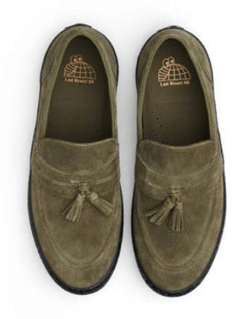 Last Resort VM005 Loafer Shoe in New Olive and Black - M I L O S P O R T