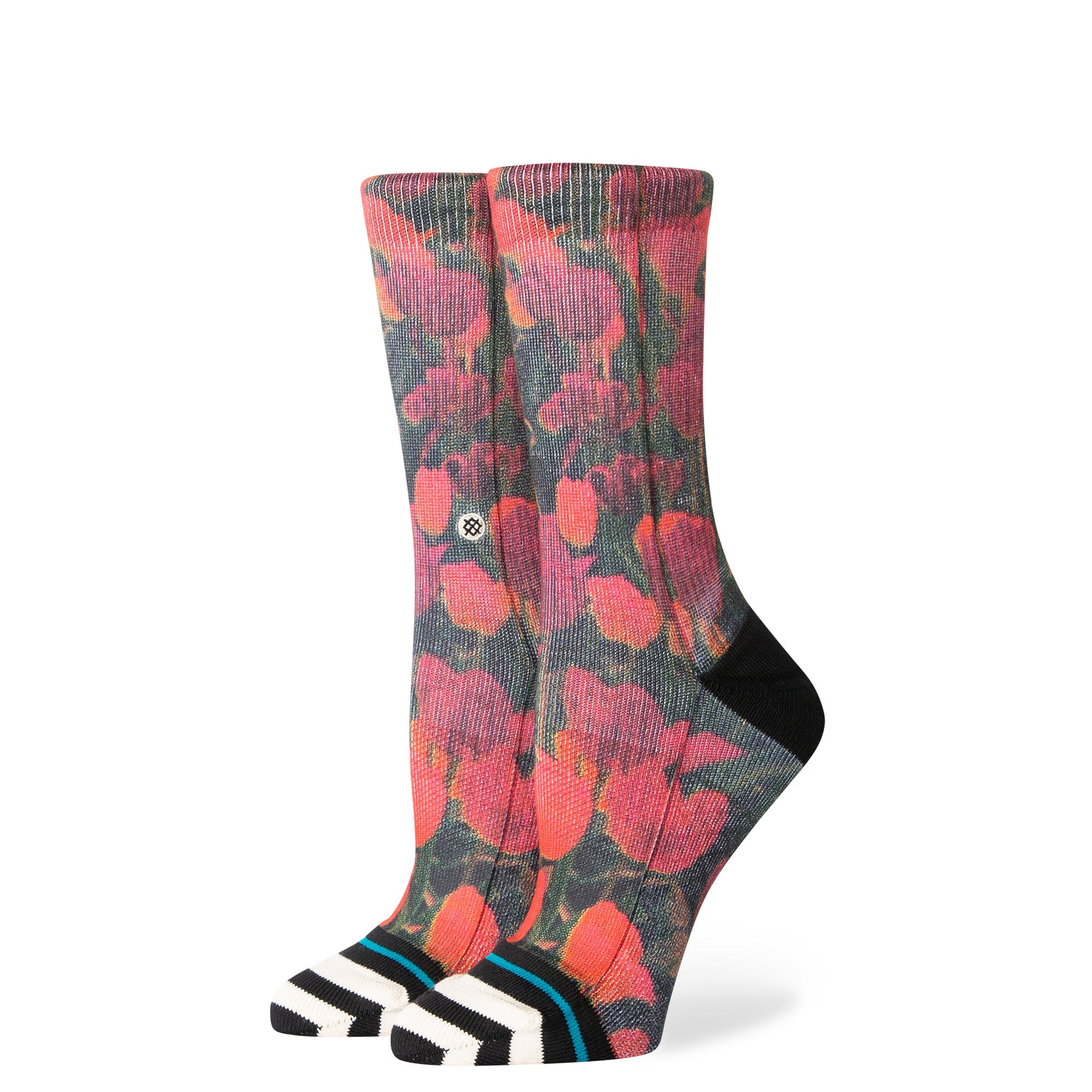 Stance Riso Crew Sock in Black - M I L O S P O R T