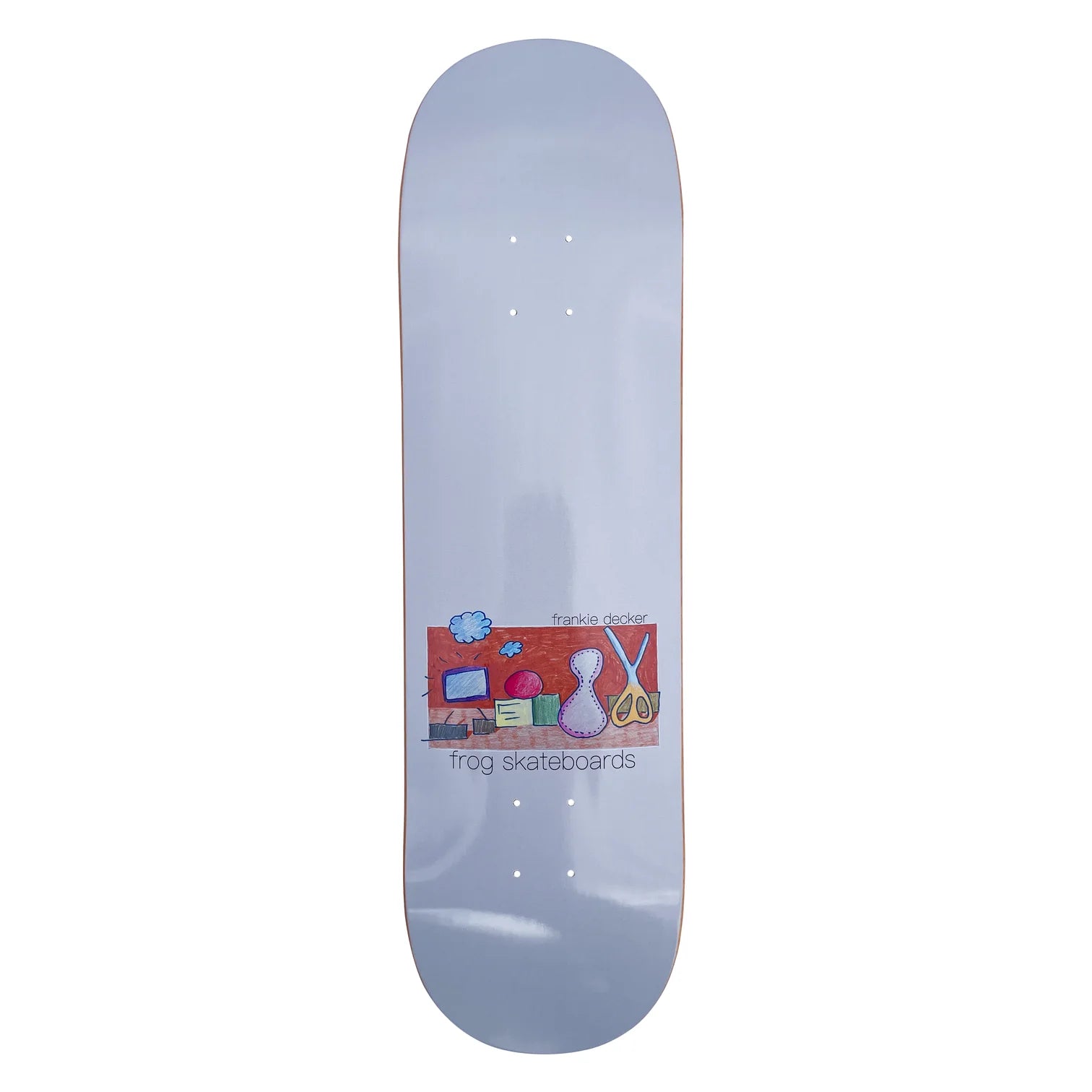 Frog Indoor Voices (Frankie Decker) Skateboard Deck - M I L O S P O R T