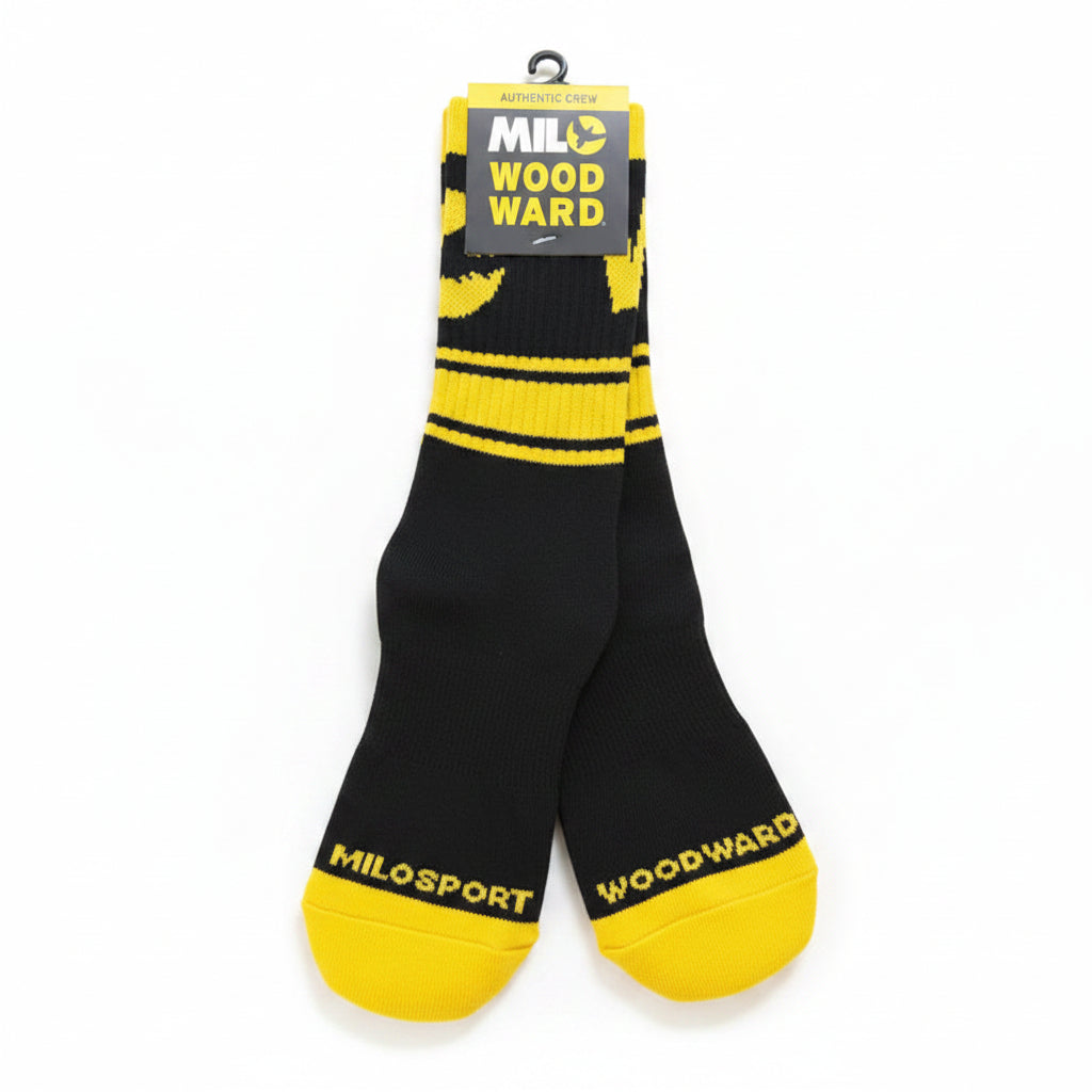 Milosport x Woodward Authentic Crew Sock