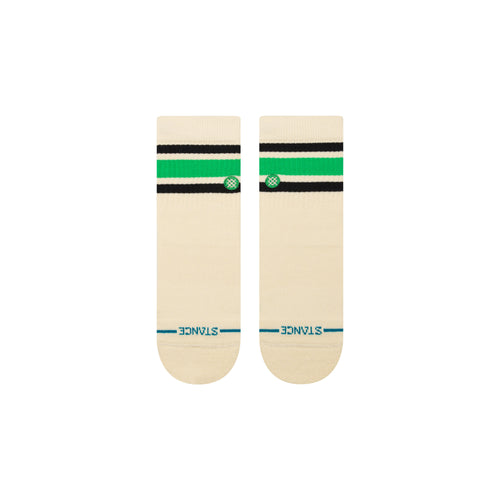 Stance Boyd Qtr Socks in Green - M I L O S P O R T