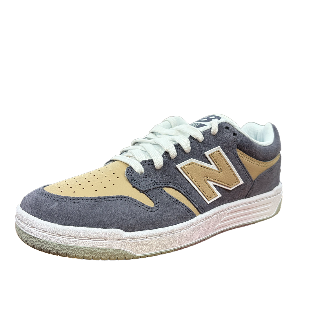 New Balance Numeric 480 Skate Shoe in Grey and Beige