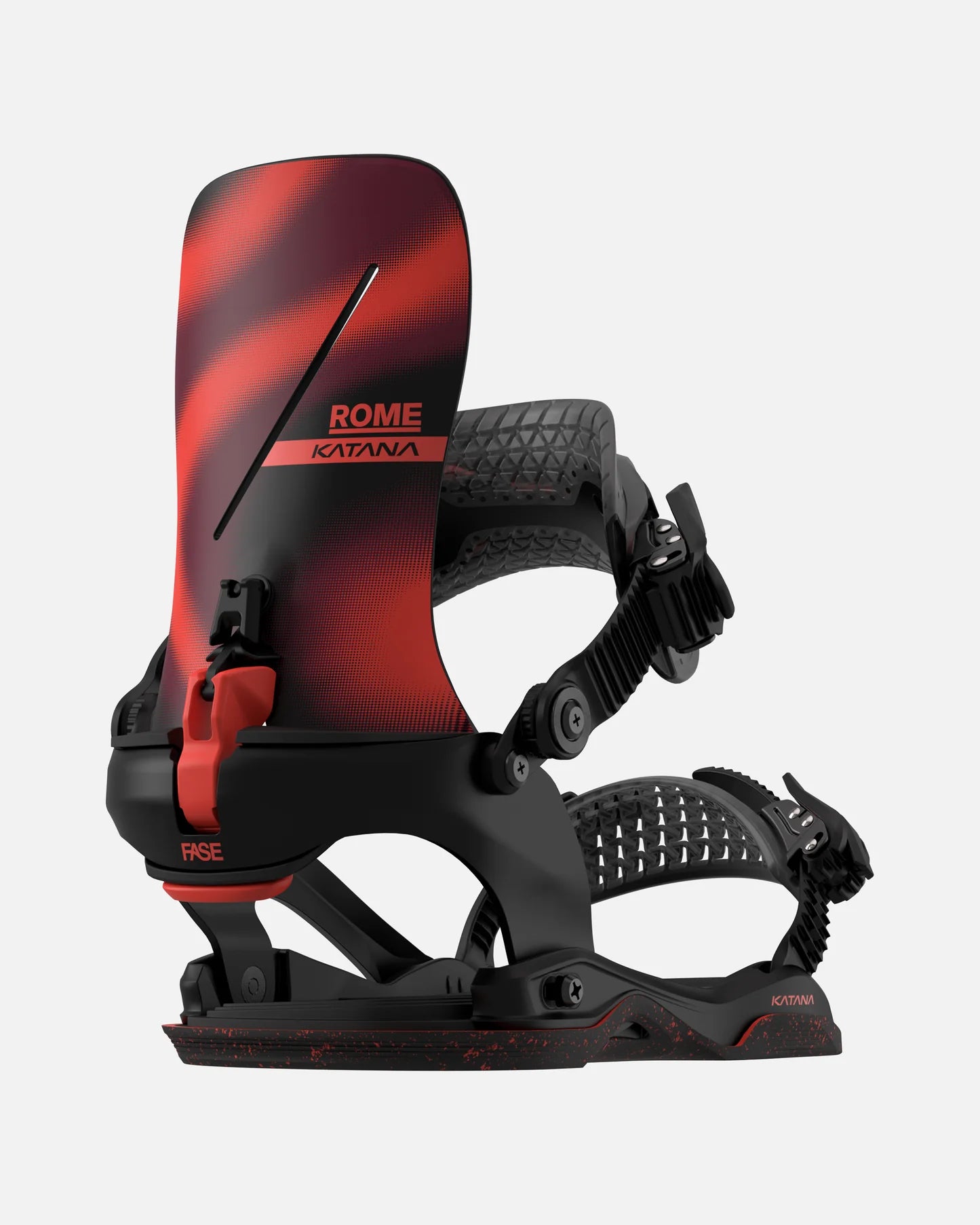 Rome Womens Katana AW FASE Snowboard Bindings in Deep Red 2027