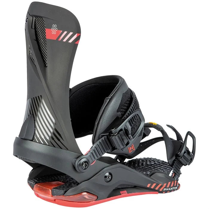 Nitro Phantom + Snowboard Bindings in Black 2024 - M I L O S P O R T