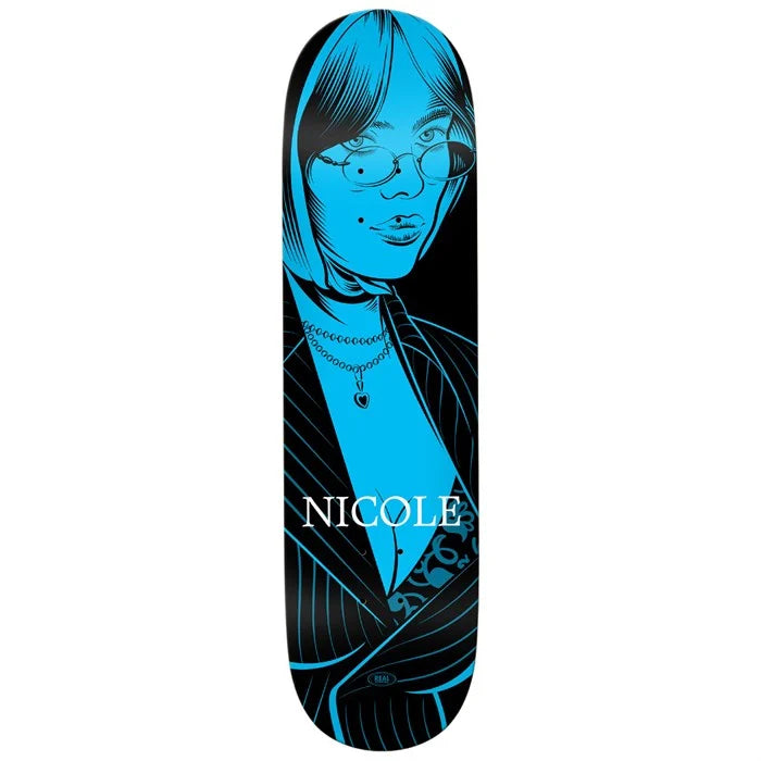 Real Nicole Crush Twin Nose Skateboard Deck