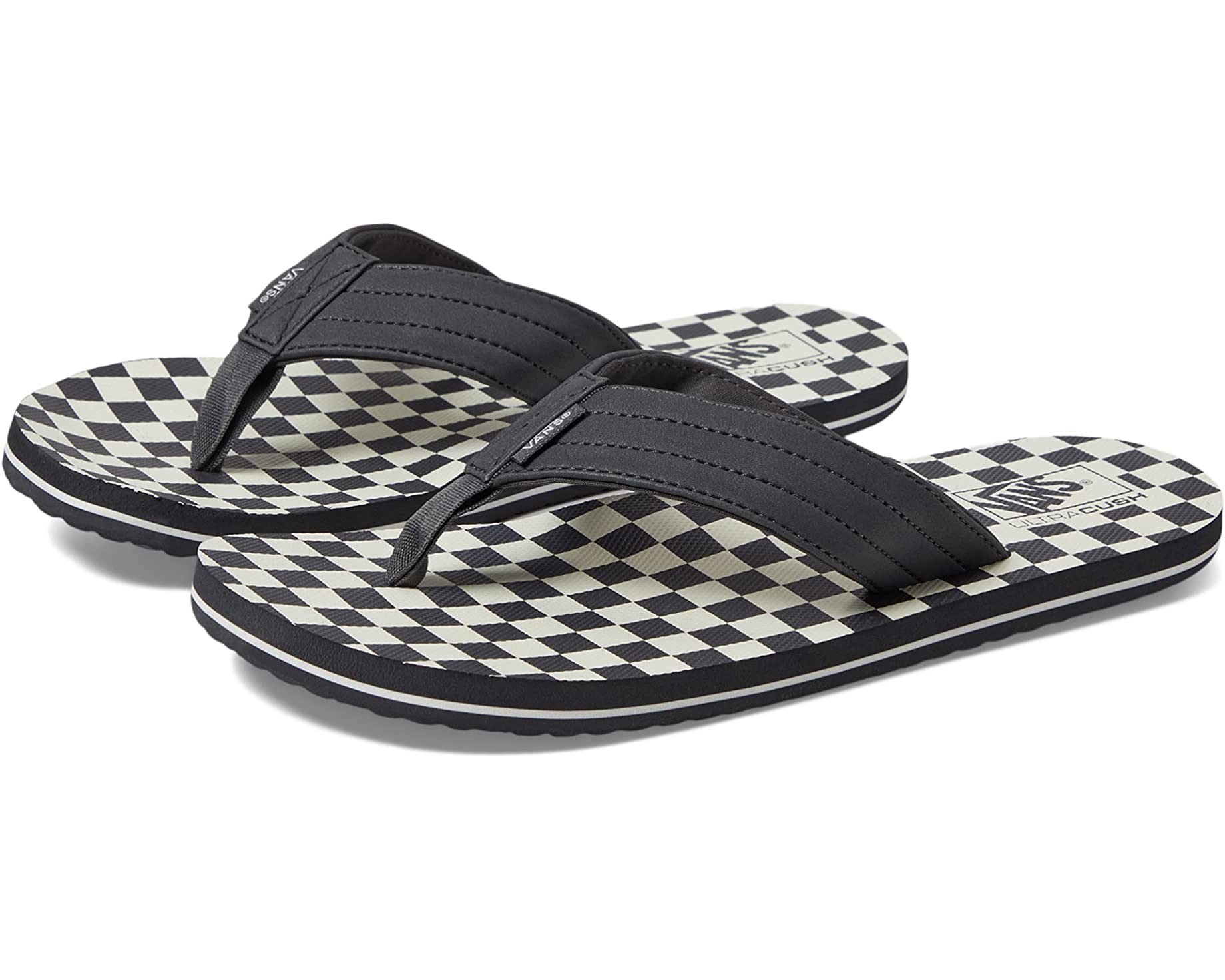 Vans T Street Print Sandals in Checkerboard - M I L O S P O R T
