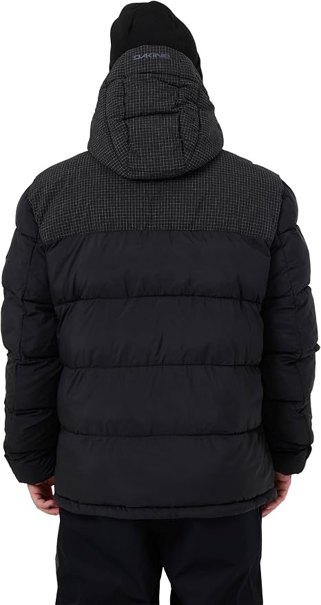 Dakine Red Gerard Packable Quilted Puffer Jacket in Black 2027