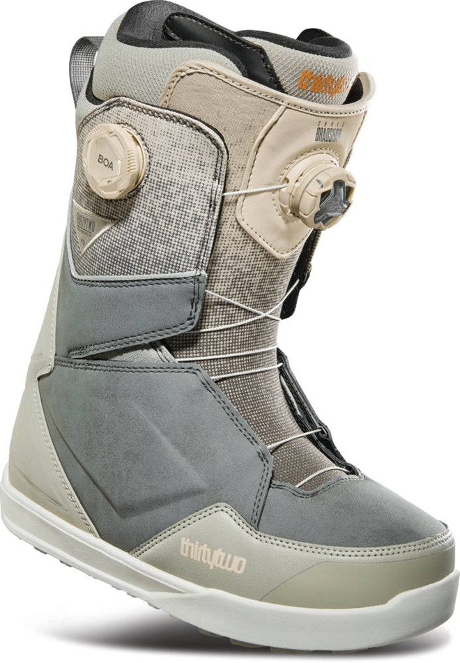 32 (Thirty Two) Lashed Double Boa Chris Bradshaw Snowboard Boots in Grey and Tan 2024 - M I L O S P O R T