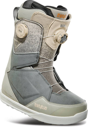 32 (Thirty Two) Lashed Double Boa Chris Bradshaw Snowboard Boots in Grey and Tan 2024