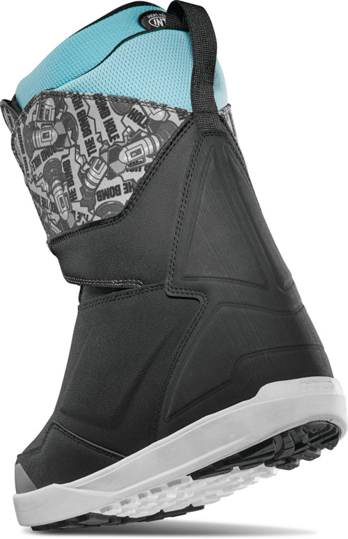 32 (Thirty Two) Lashed Bomb Hole Snowboard Boots in Black and White 2024 - M I L O S P O R T