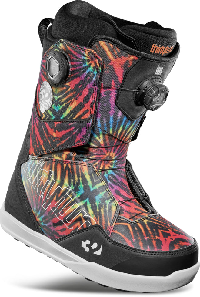 32 (Thirty Two) Lashed Double Boa Pat Fava Quick Strike Snowboard Boots in Black Print 2024 - M I L O S P O R T