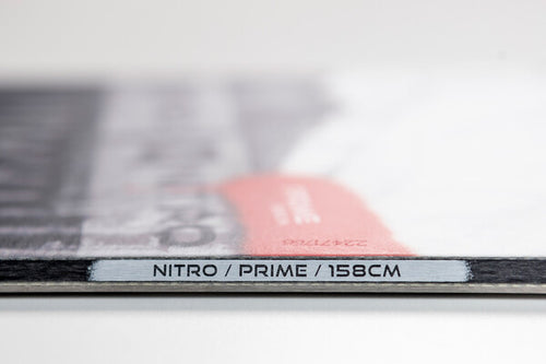 Nitro Prime Raw Snowboard 2025 - M I L O S P O R T