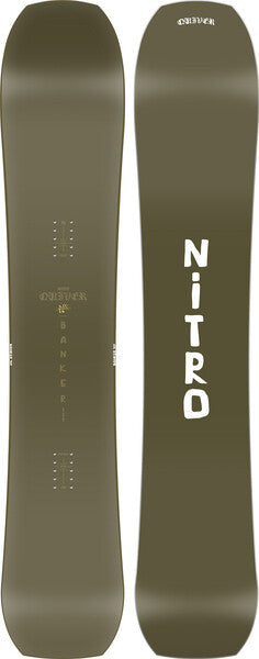 Nitro Banker Snowboard 2025 - M I L O S P O R T