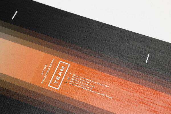 Nitro Team Wide Snowboard 2025 - M I L O S P O R T