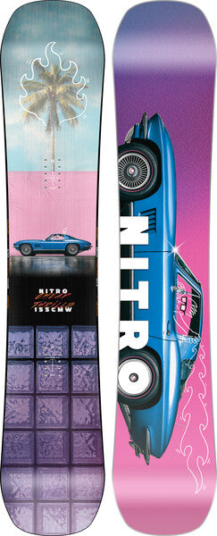 Nitro Cheap Thrills Wide Snowboard 2025 - M I L O S P O R T