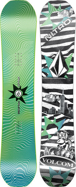 Nitro Ripper X Volcom Snowboard - Kids 2025 - M I L O S P O R T