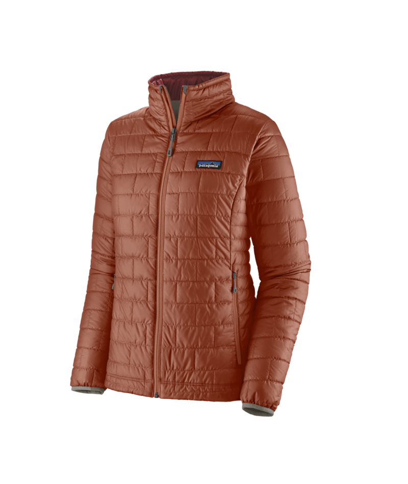 Patagonia Womens Nano Puff Jacket 2024 in Burl Red - M I L O S P O R T