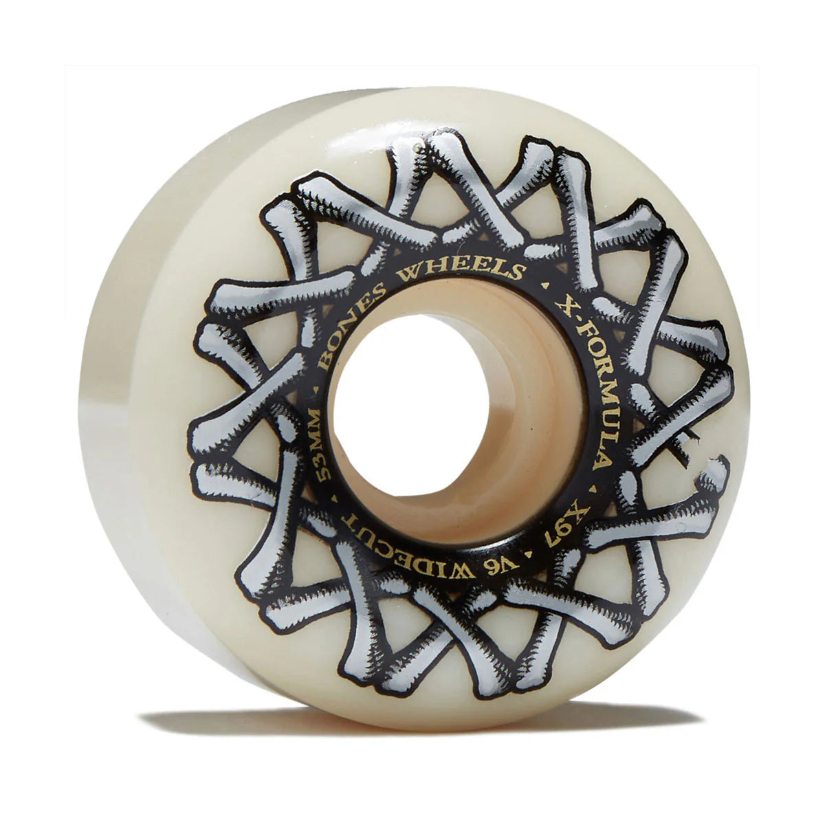 Bones Wheels X-Formula Widecut Skateboard Wheels V6 97a