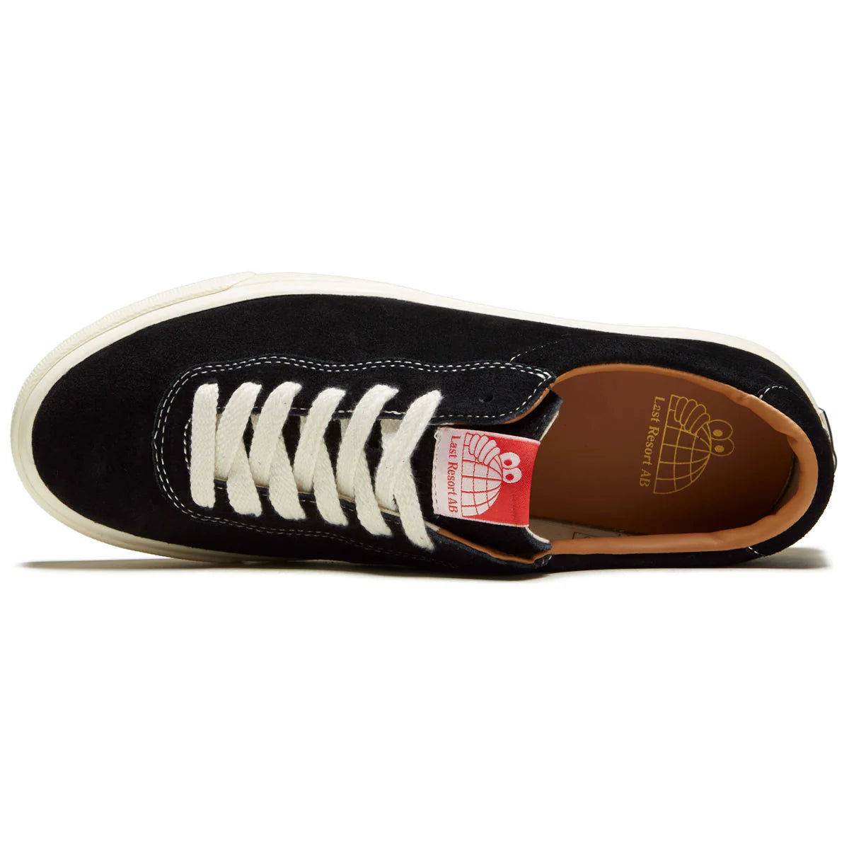 Last Resort VM001 Suede Lo Skate Shoe in Black and White - M I L O S P O R T