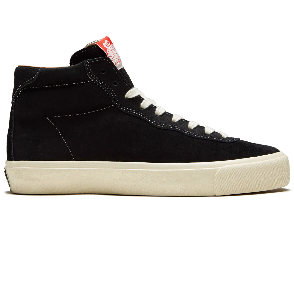 Last Resort VM001 Suede Hi Skate Shoe in Black and White - M I L O S P O R T