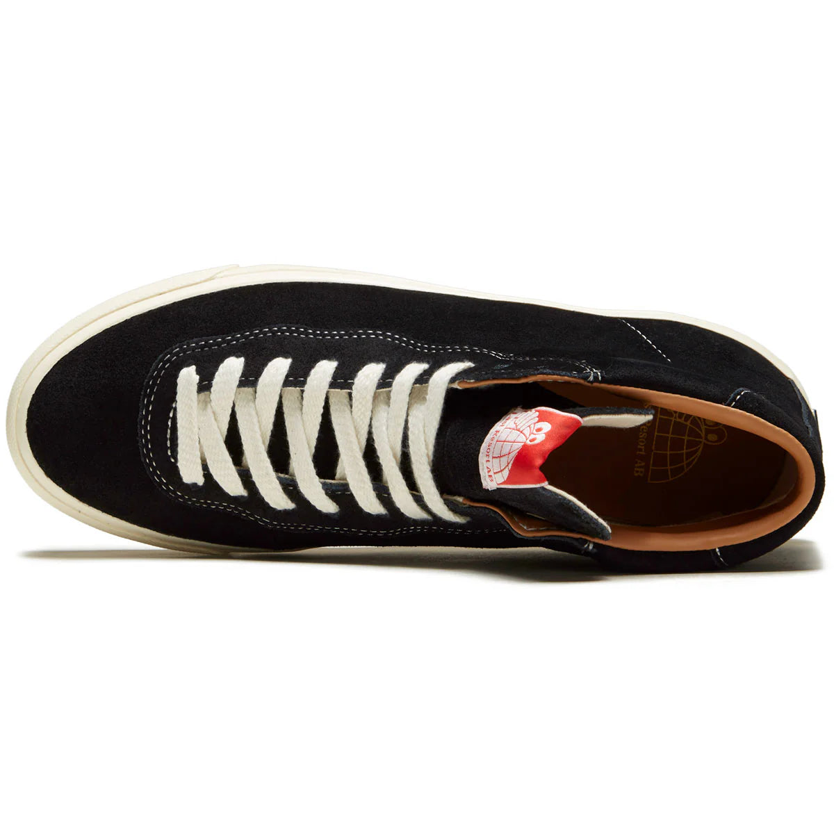 Last Resort VM001 Suede Hi Skate Shoe in Black and White - M I L O S P O R T