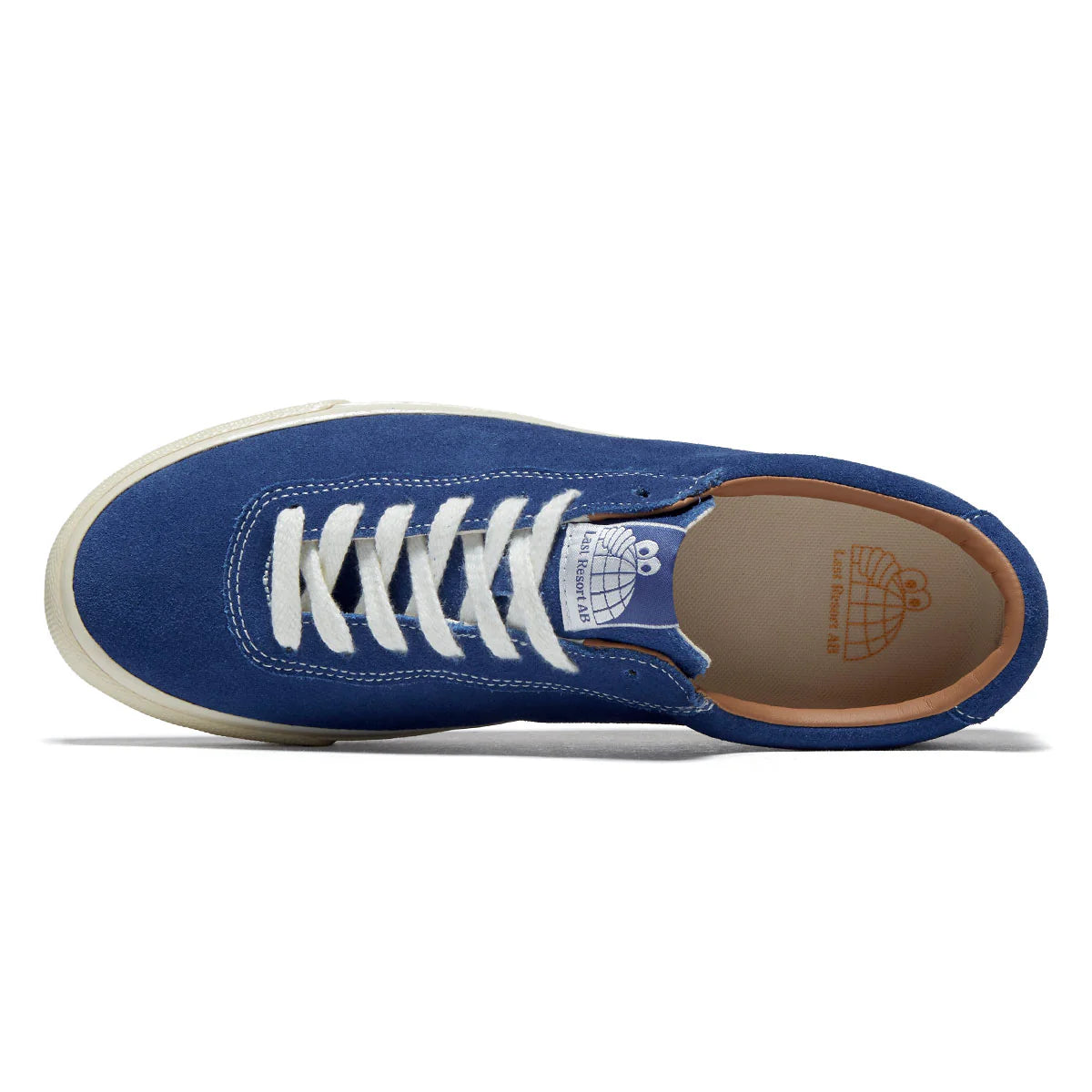 Last Resort VM001 Lo Suede Shoe in Royal Blue and White