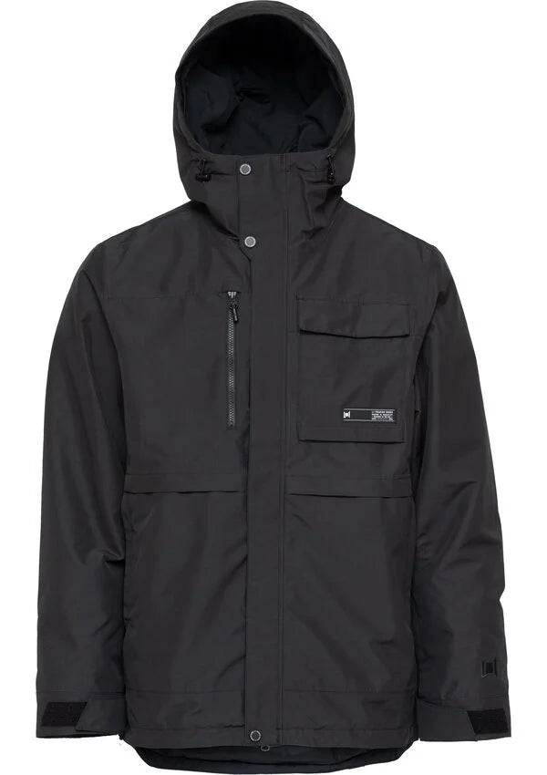 L1 Rankin Snow Jacket in Black 2024 - M I L O S P O R T