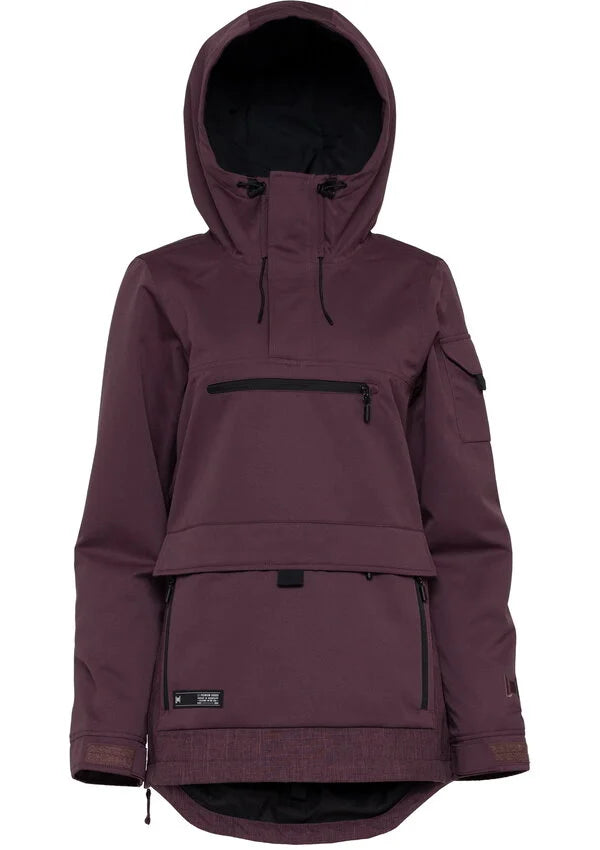 L1 Prowler Womens Snow Jacket in Huckleberry 2024 - M I L O S P O R T