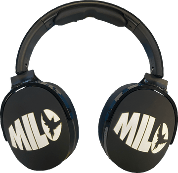 Skullcandy x Milosport Hesh Wireless Headphones in Black and Gold