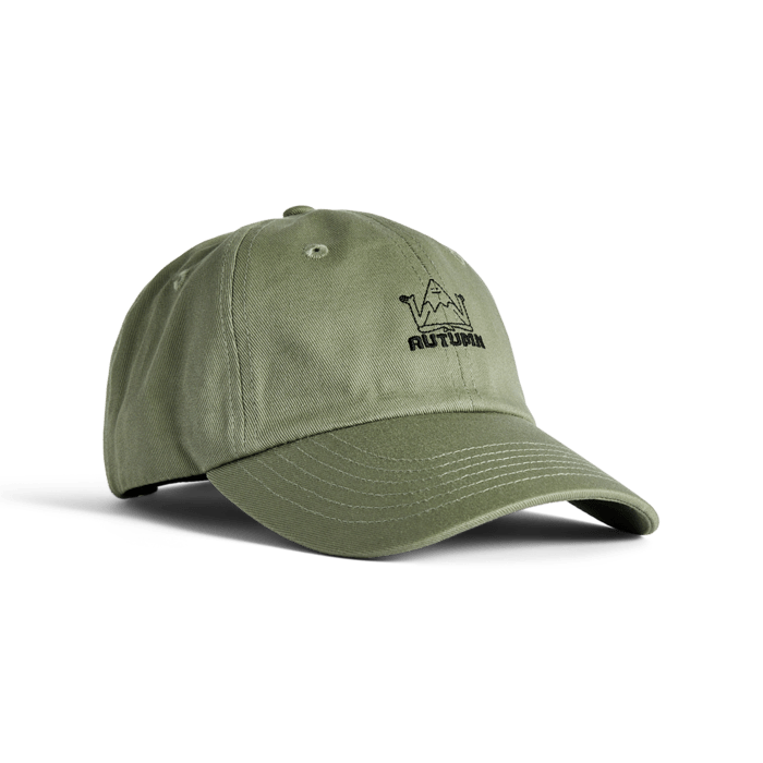 Autumn Twill Strapback Hat in Quiet Green 2025 - M I L O S P O R T
