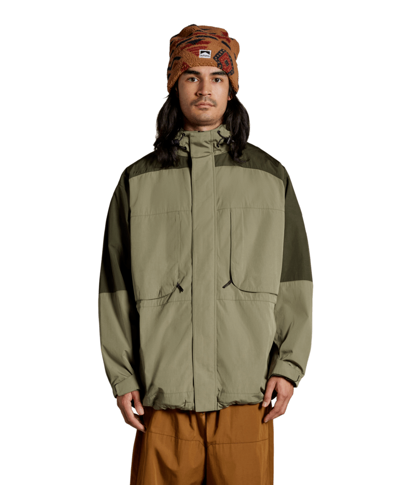 Autumn Field Jacket in Sage and Military 2025 - M I L O S P O R T