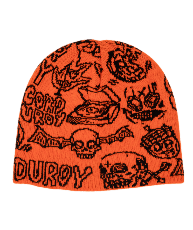 Corduroy Fos Skully Beanie 2026 - M I L O S P O R T