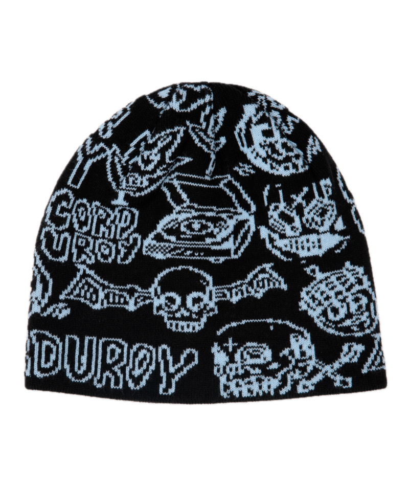 Corduroy Fos Skully Beanie 2026 - M I L O S P O R T