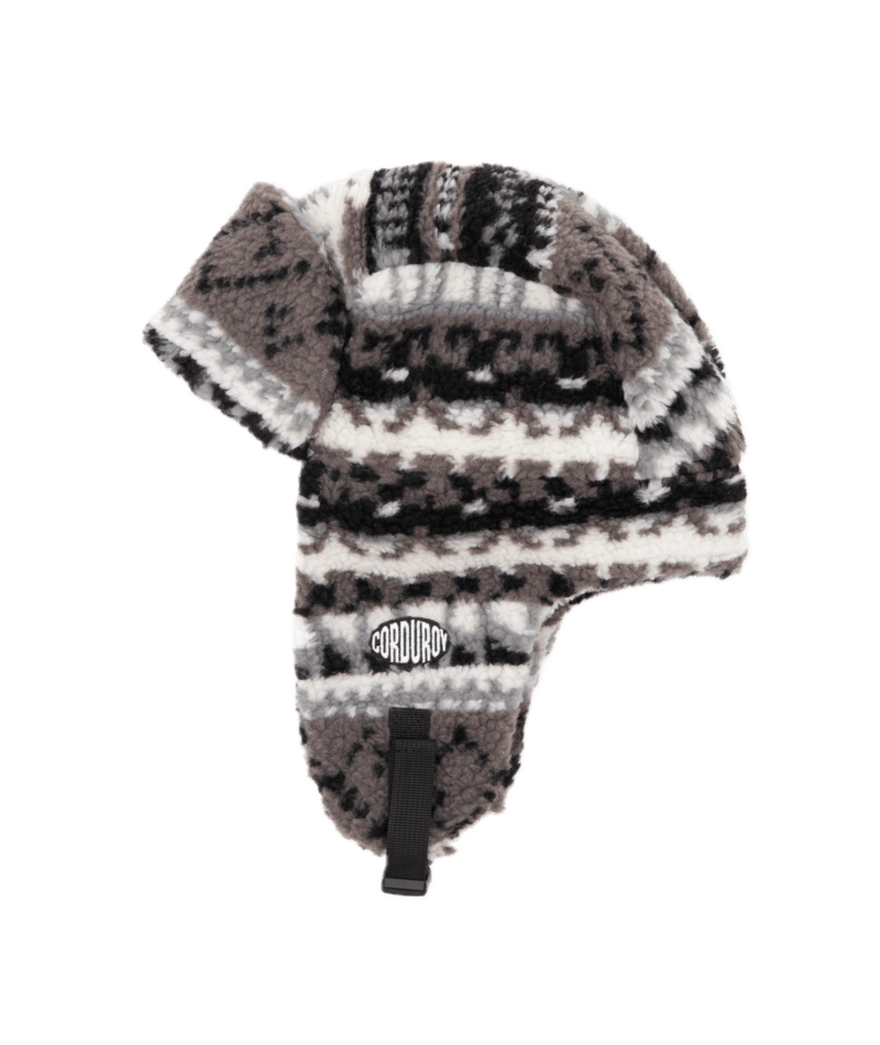 Corduroy Fleece Trapper Beanie 2026 - M I L O S P O R T