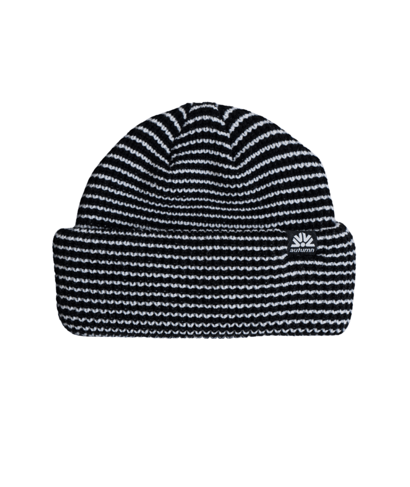 Autumn Stripe Double Roll Beanie 2027