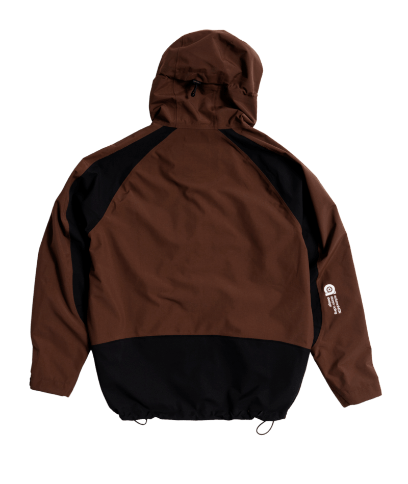 Autumn Crest 3L snow jacket for men and women, insulated winter jacket in navy with hood and zippered pockets.