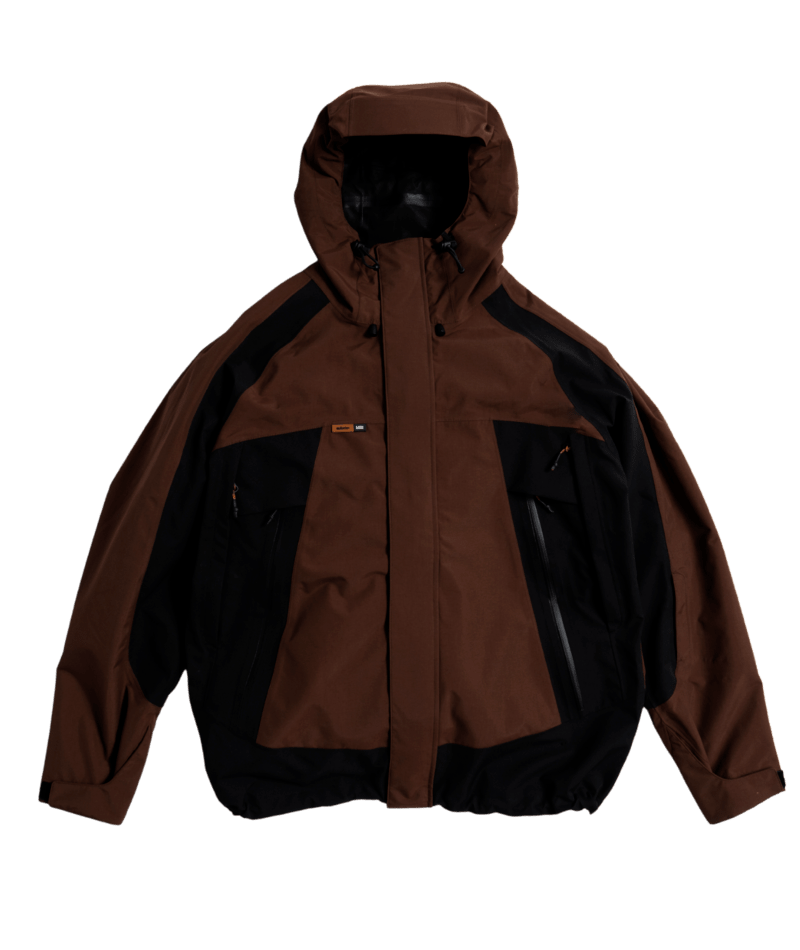 Autumn Crest 3L snow jacket for men and women, waterproof winter outerwear with a hood, in a vibrant color.