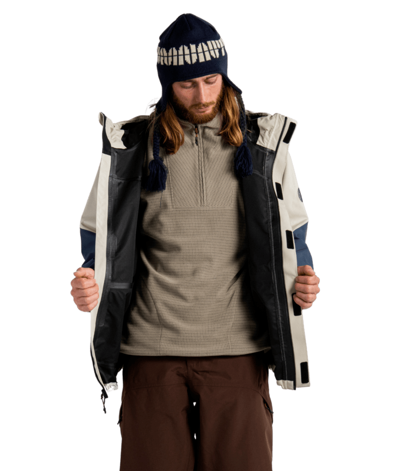Autumn Camber 3L snow jacket for men and women, in vibrant winter colors, showcasing waterproof and insulated features.
