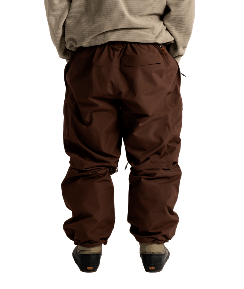 Autumn Shadow 3L Snow Pants in men's and women's sizes, showcasing waterproof winter ski pants with adjustable straps and snow gaiters.
