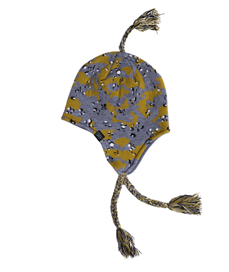 Autumn Chip Camo Ear Flap Beanie 2027