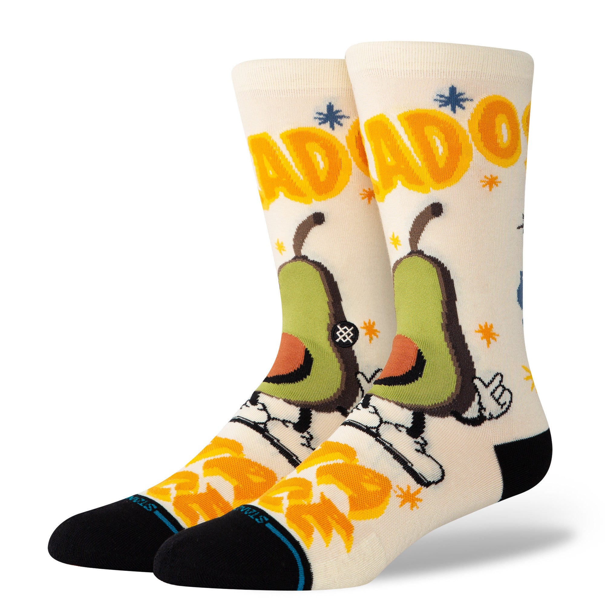 Stance Food Stand Crew Socks in Canvas - M I L O S P O R T