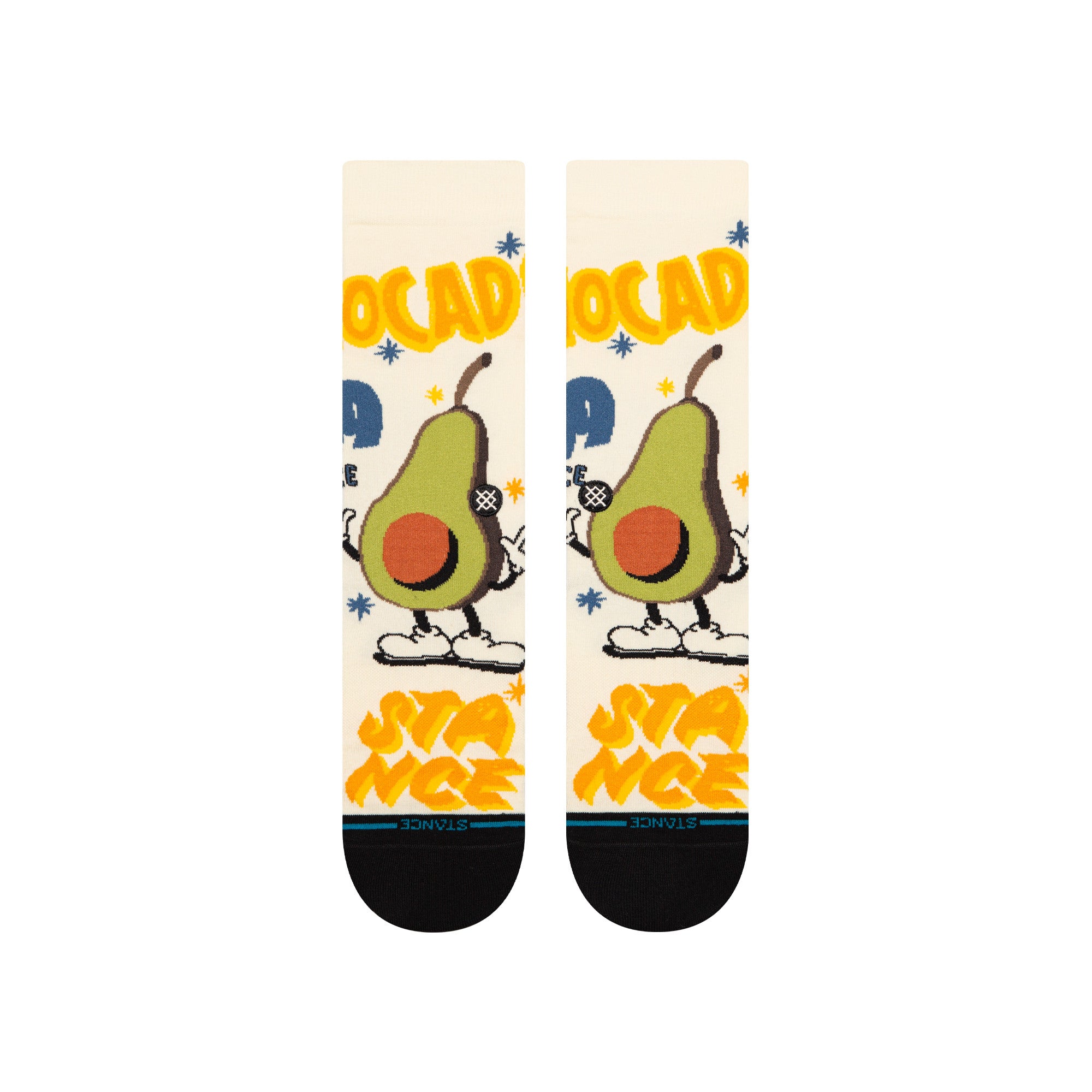 Stance Food Stand Crew Socks in Canvas - M I L O S P O R T