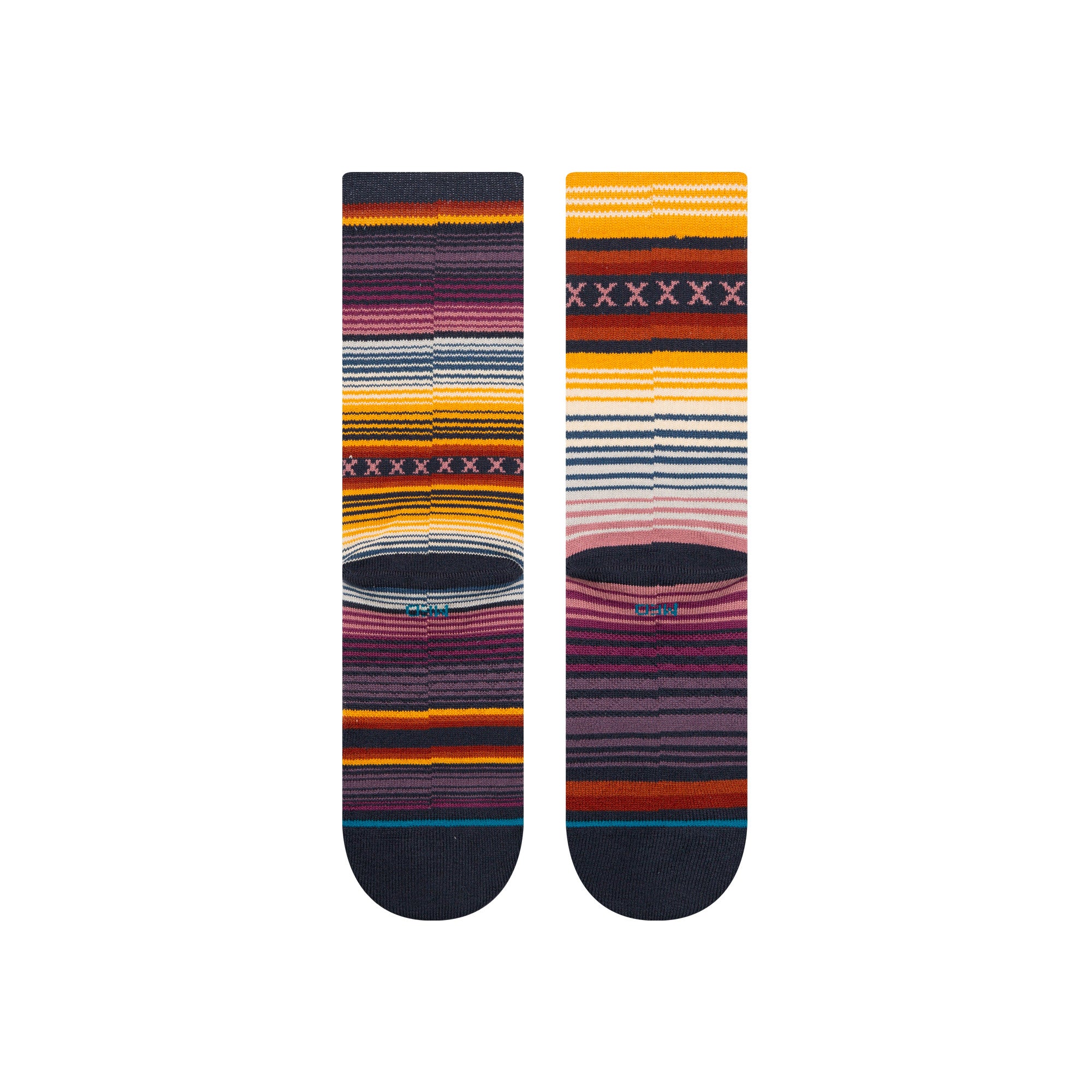 Stance Curren St Crew Socks in Grape - M I L O S P O R T