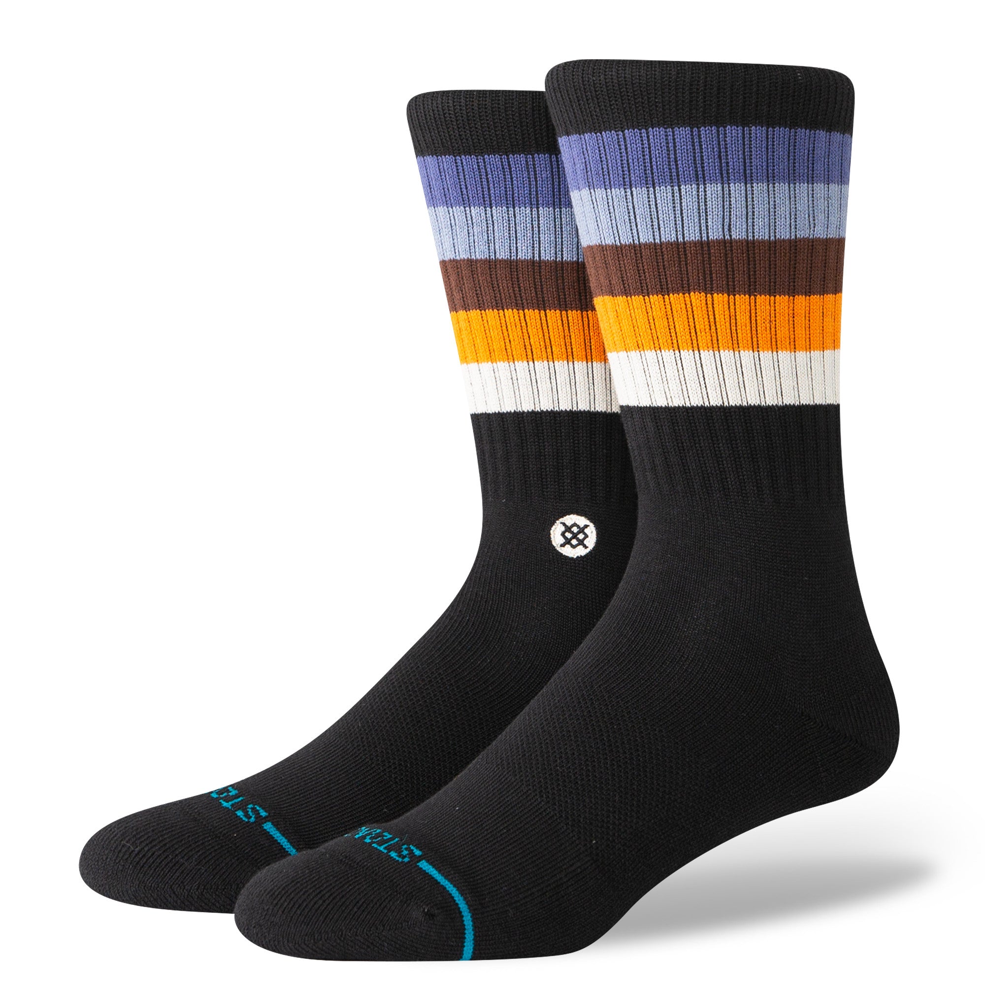 Stance Maliboo Crew Sock in Indigo - M I L O S P O R T