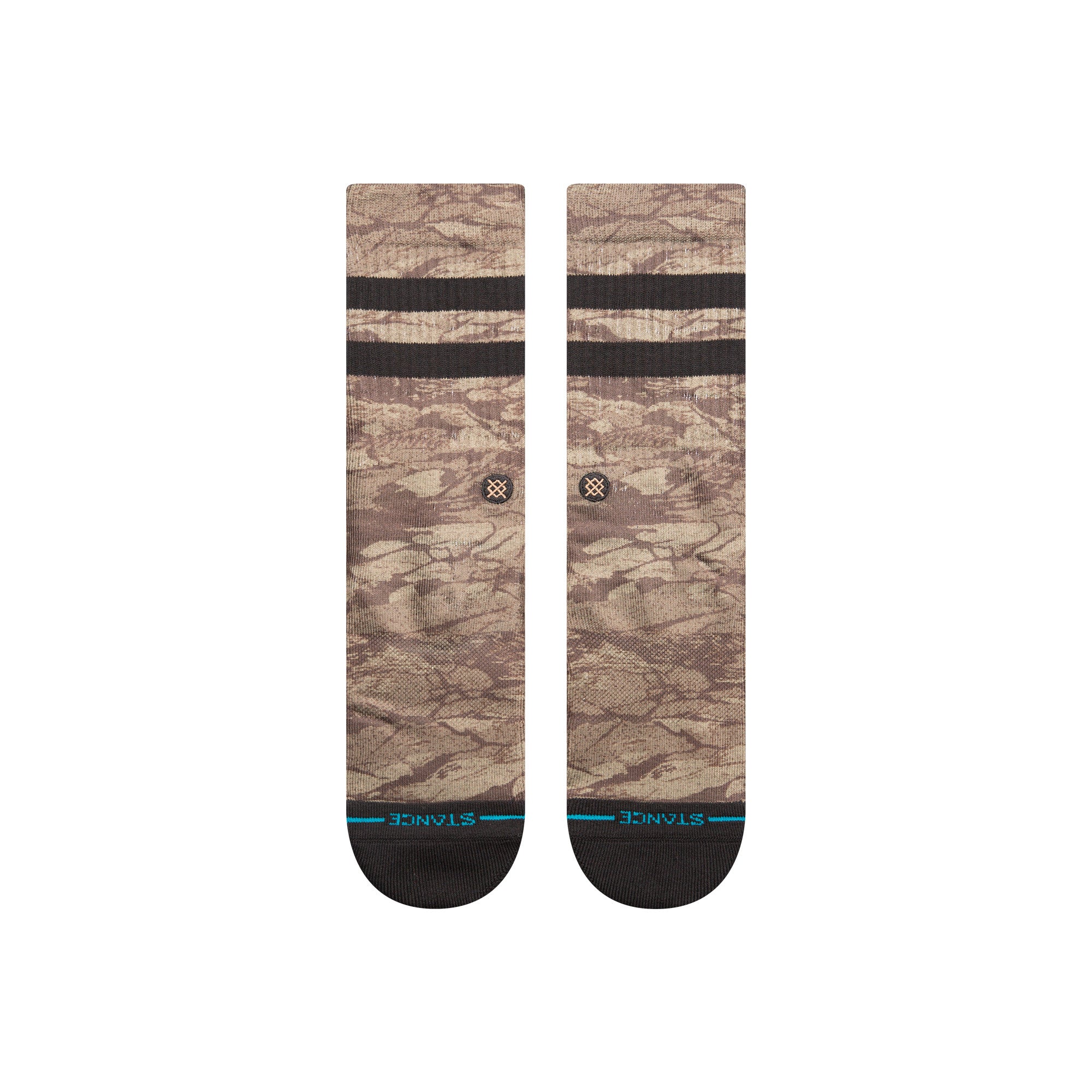 Stance Rompin Crew Socks in Brown - M I L O S P O R T