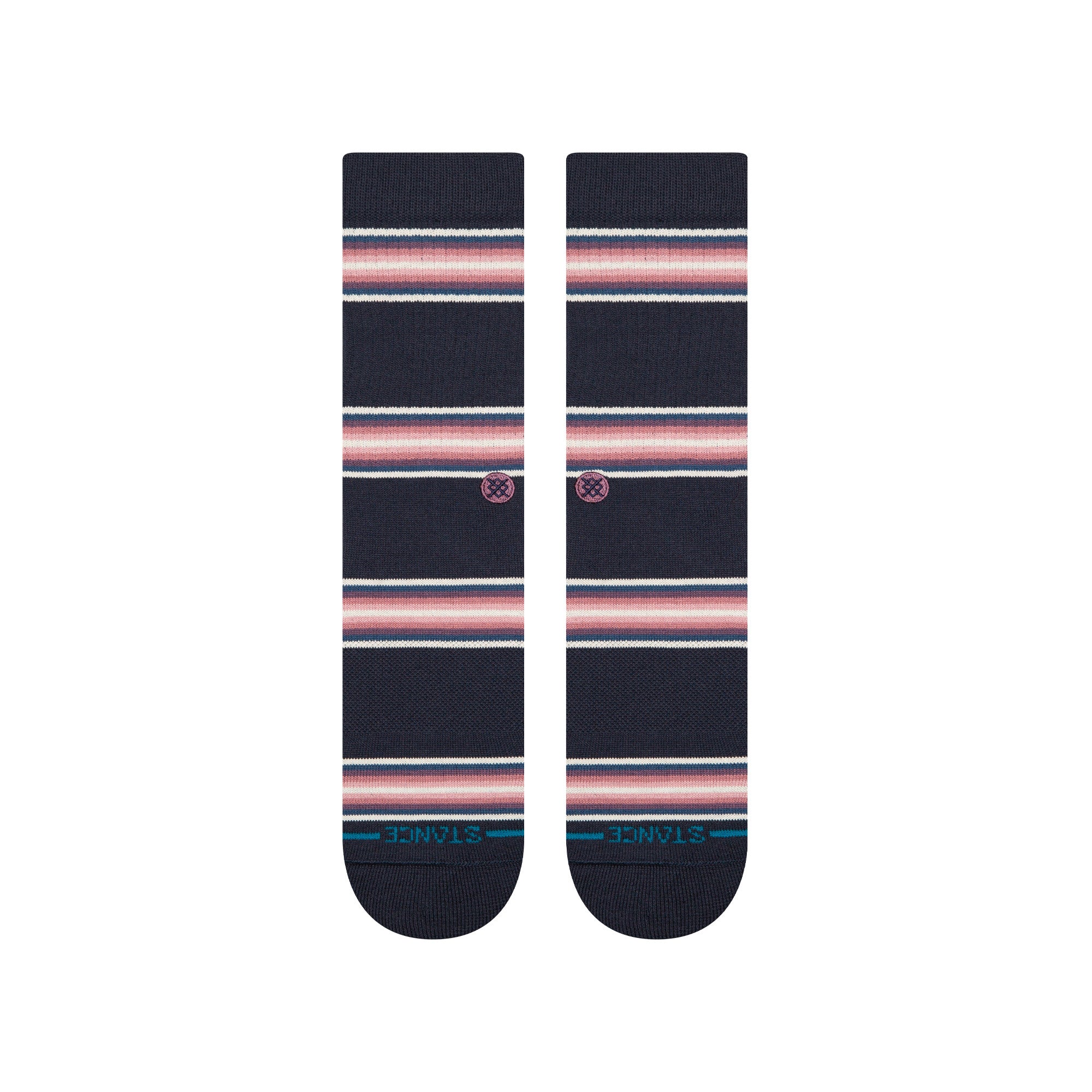 Stance Hill Top Crew Socks in Navy - M I L O S P O R T